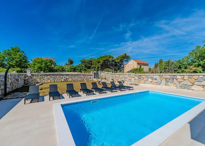 New Luxury With Private Pool - By Ta Leut Agency Privlaka (Zadar)